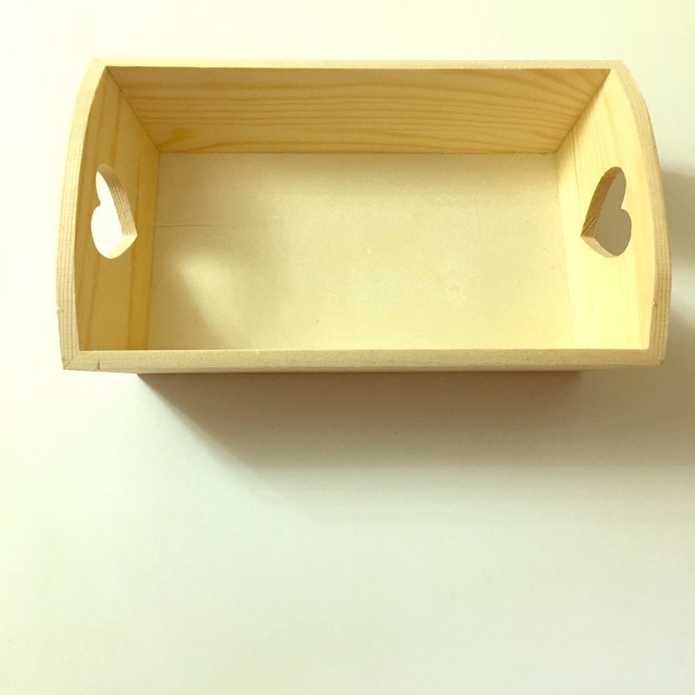 Wood trays for crafting. 5 quantity.